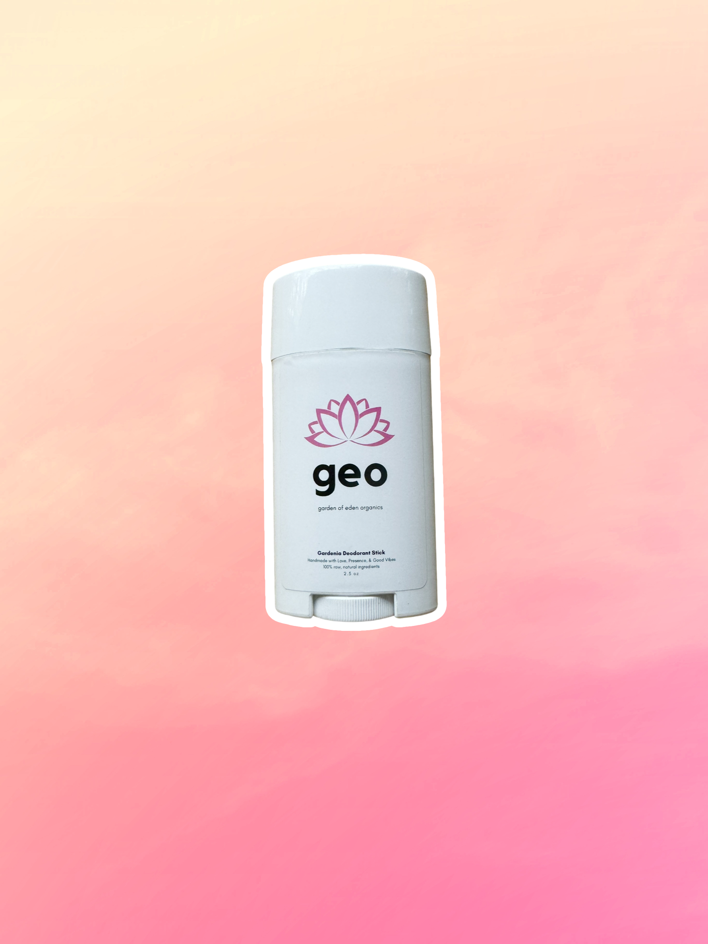 Honey Gardenia Deodorant Stick (Baking Soda Free)