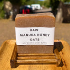 Raw Manuka Honey & Oats Soap Bar