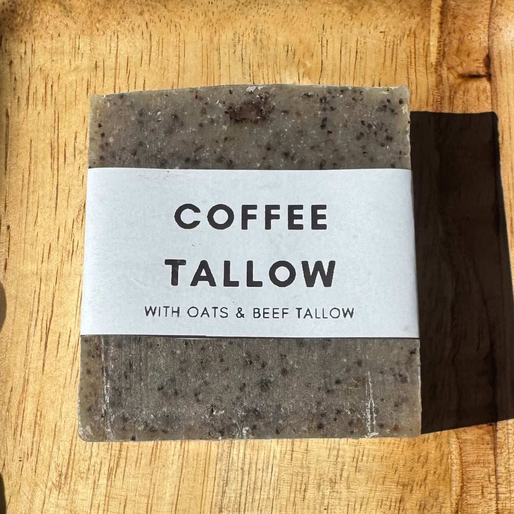 Coffee Tallow Soap Bar