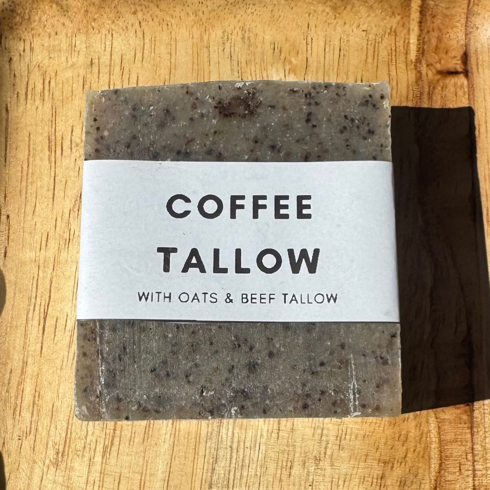 Coffee Tallow Soap Bar