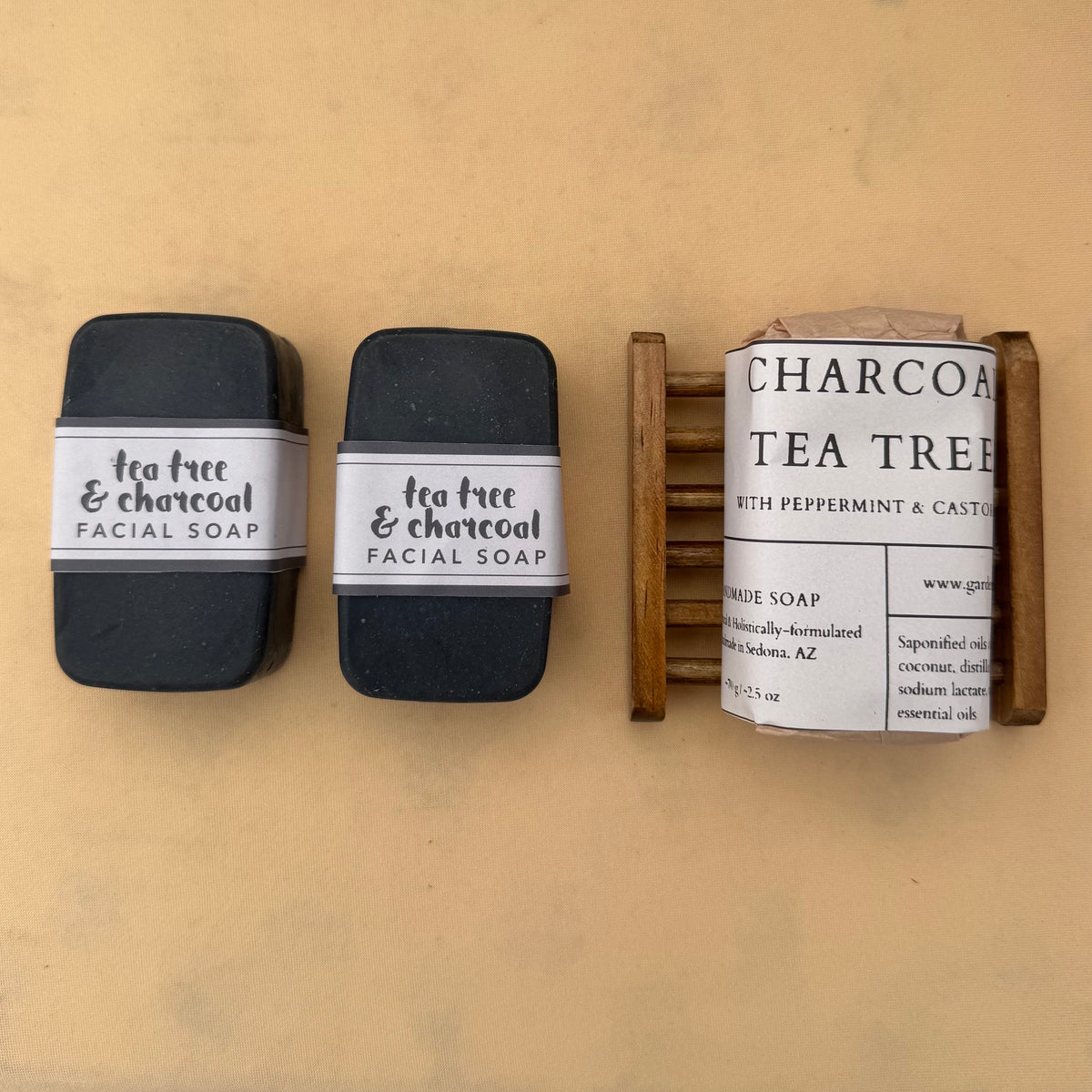 Charcoal Tea Tree Bar Soap