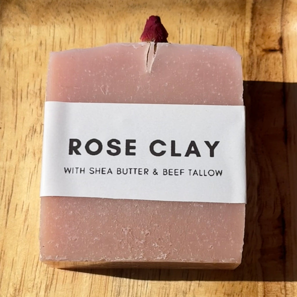 Rose Clay Soap Bar