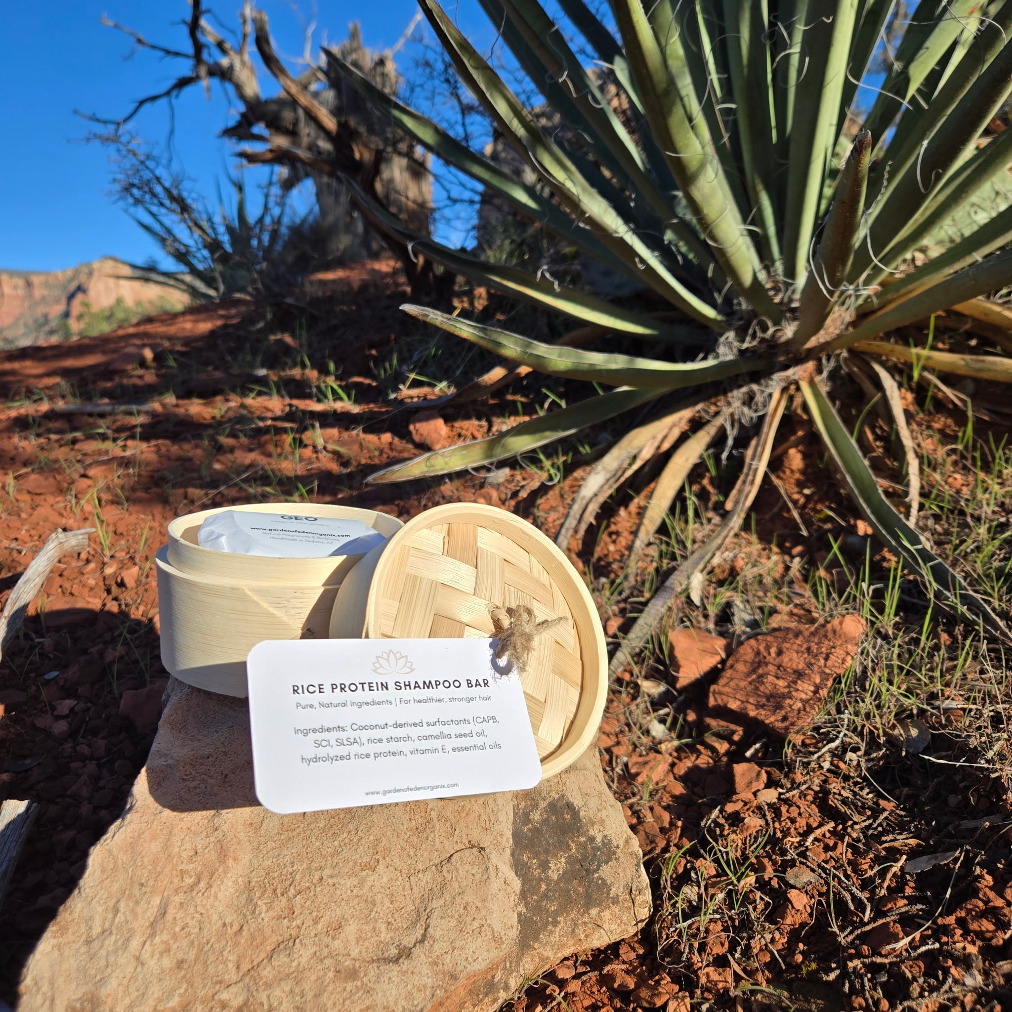 Rice Protein Shampoo Bar