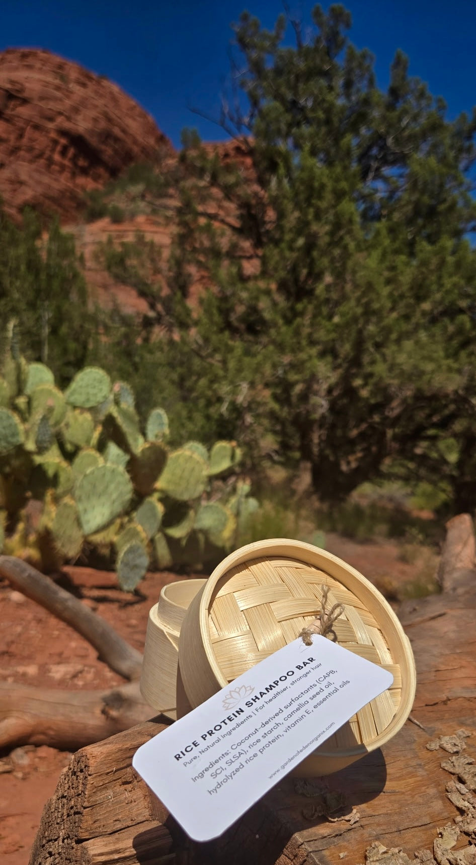 Rice Protein Shampoo Bar