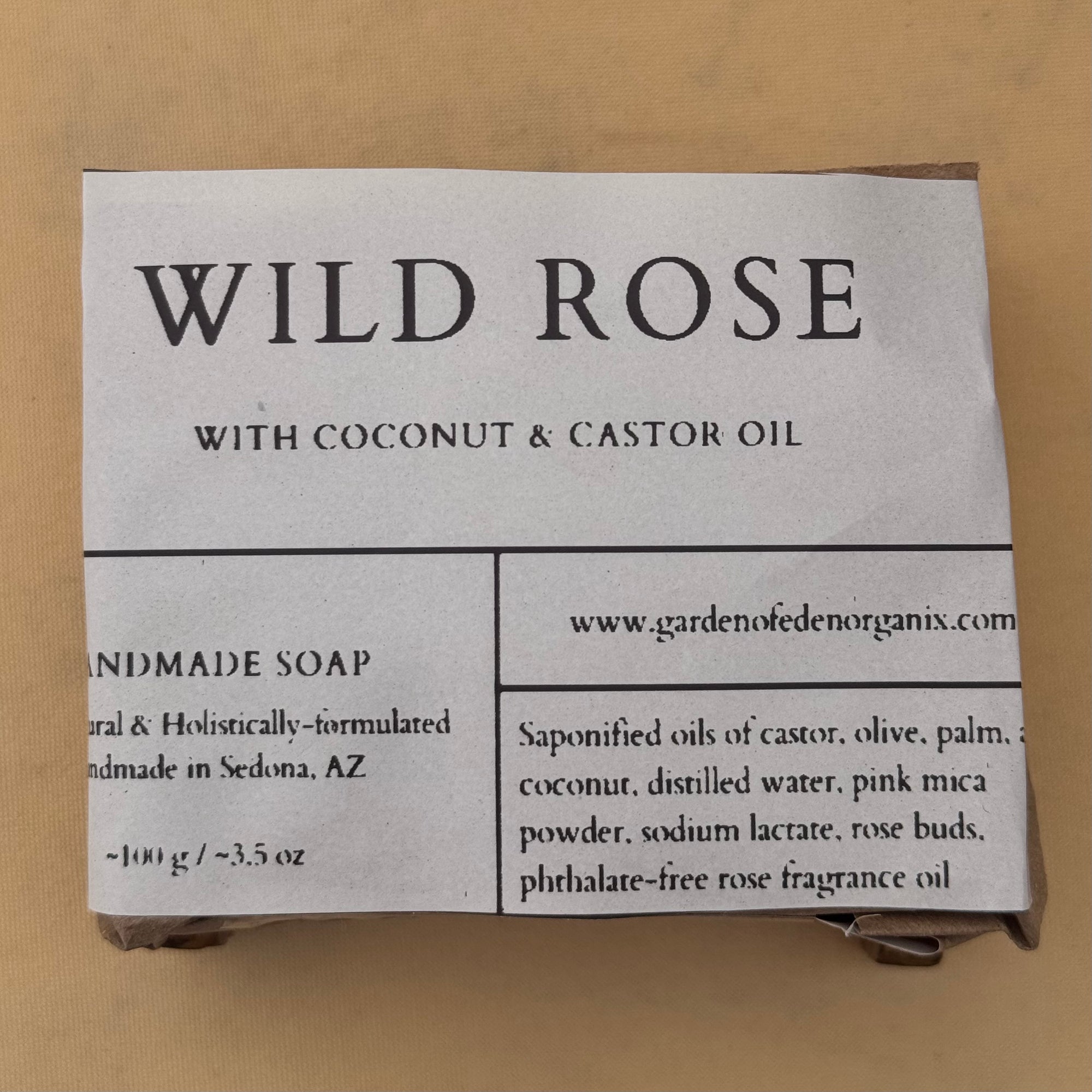 Wild Rose Bar Soap