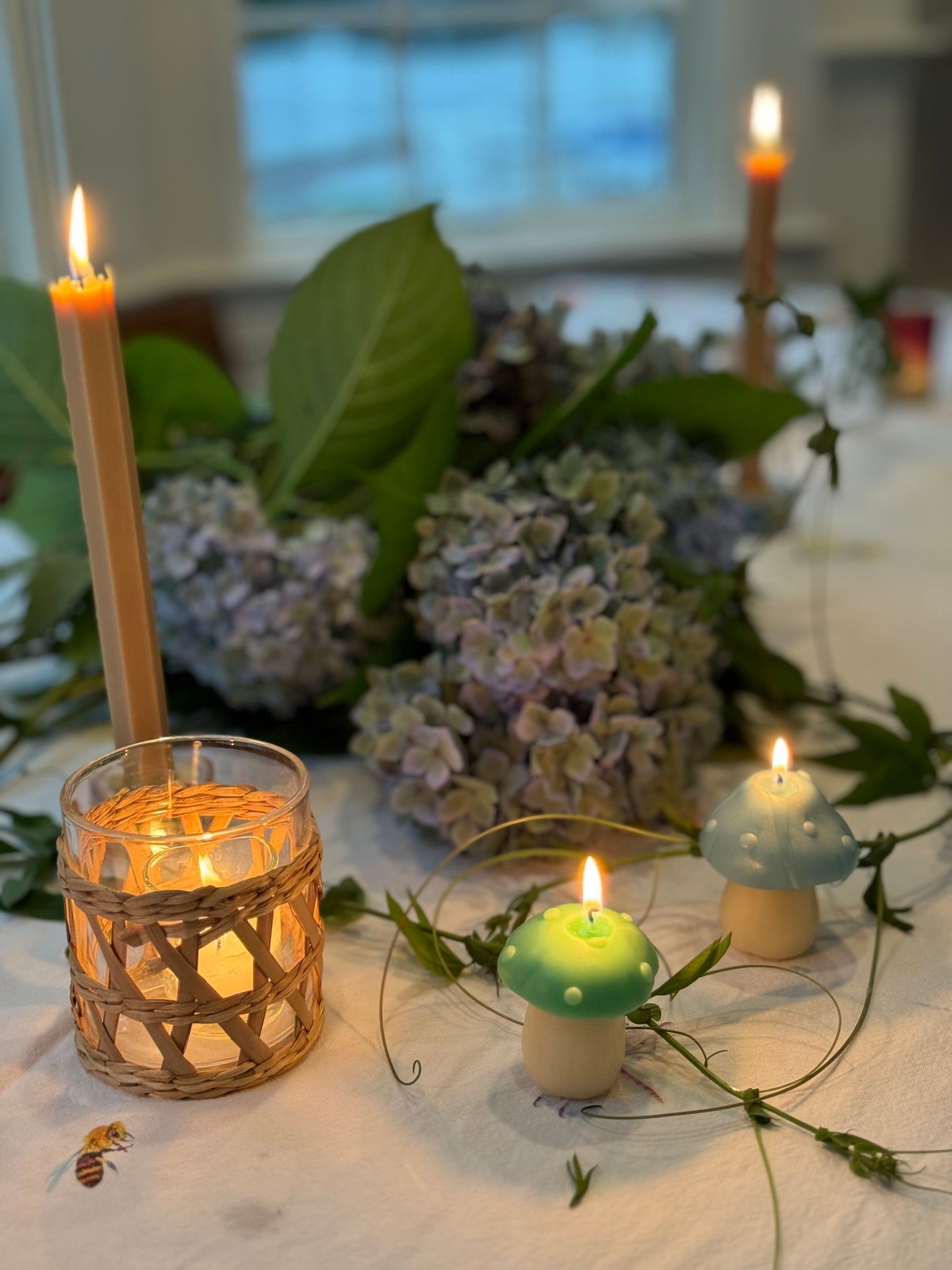 Mushroom Candle