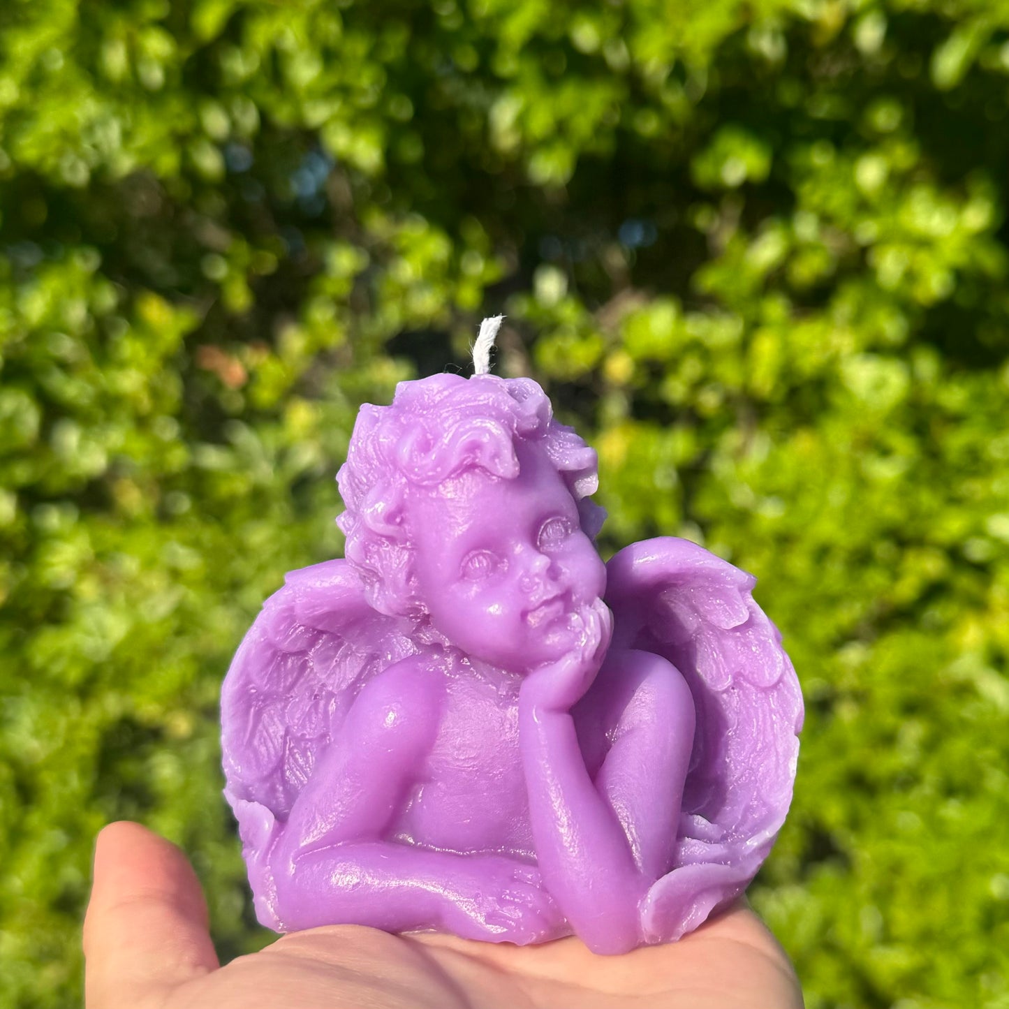 Angel Cherub Candle